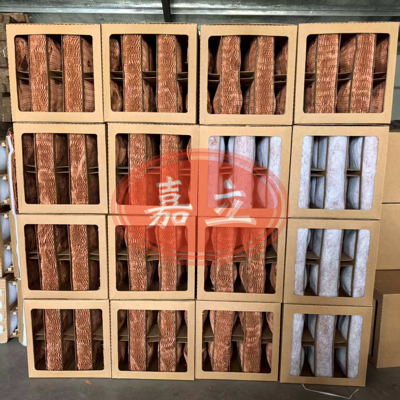 江汉石油管理局纸盒式干湿过滤器