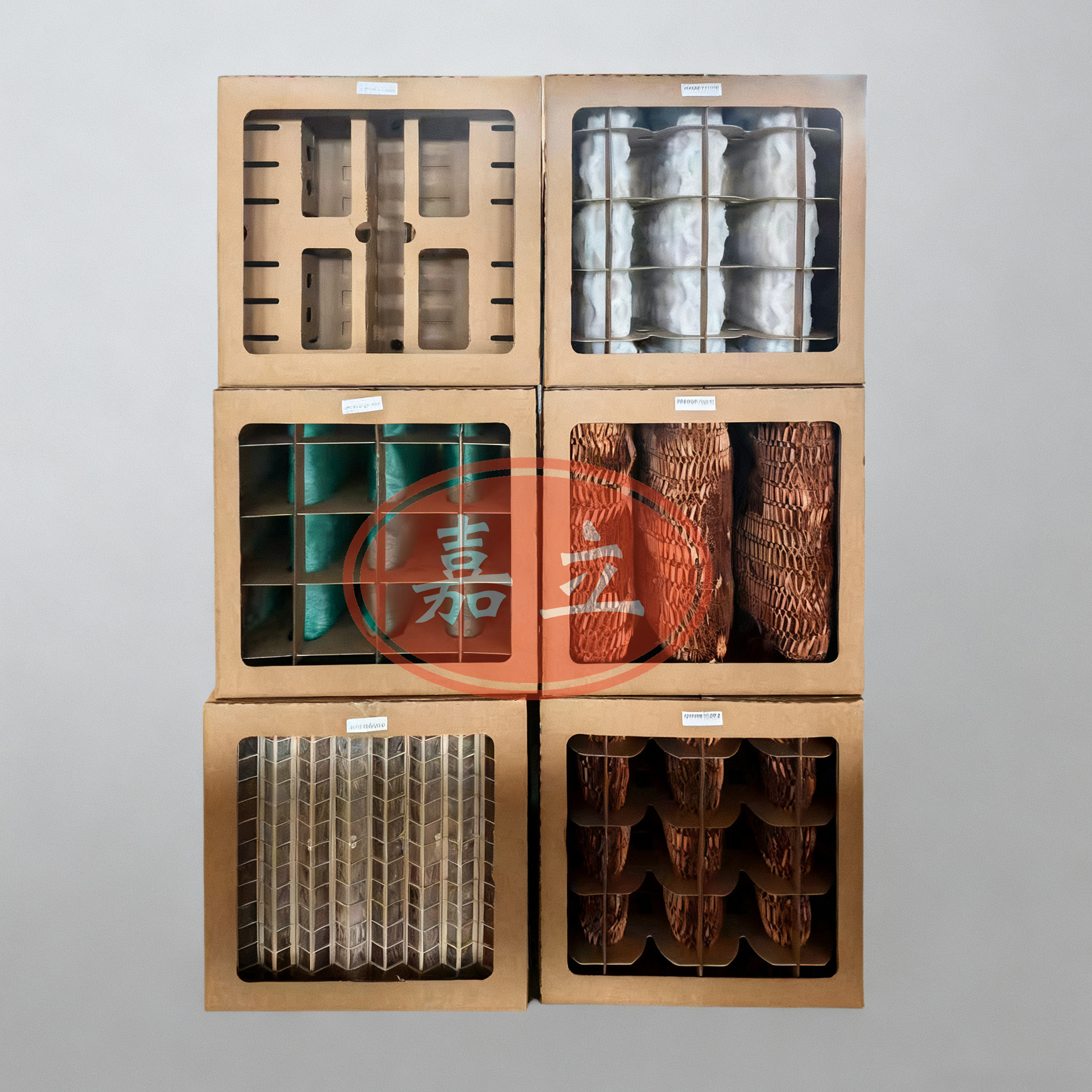 江汉石油管理局纸盒式漆雾过滤纸箱